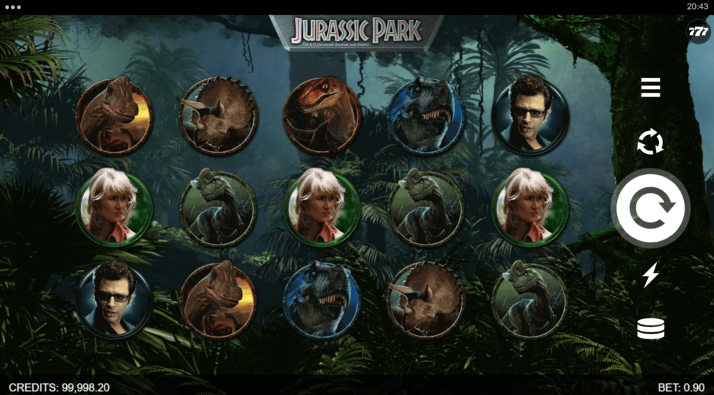 Jurassic park slot