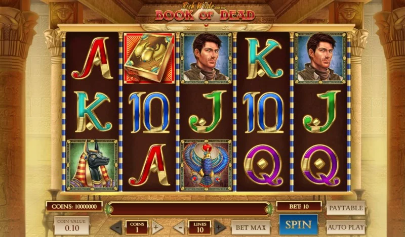 Book of Dead free slot game