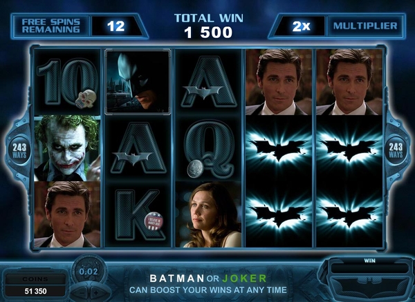 The Dark Knight free slot demo